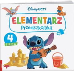 KECJA Disney Uczy. Elementarz Przedszkolaka. 4 Lata