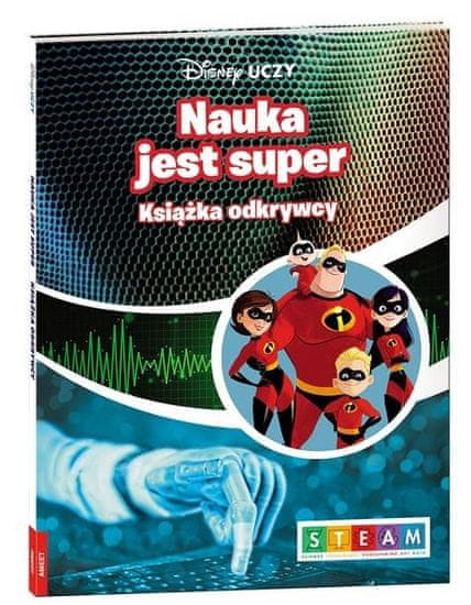 KECJA Disney Uczy. Nauka Jest Super. Książka Odkrywcy