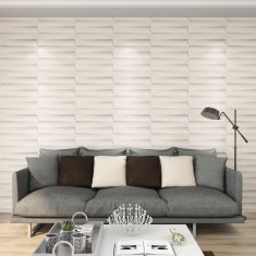 Vidaxl 24 ks Nástěnné panely 3D 0,5 x 0,5 m 6 m²