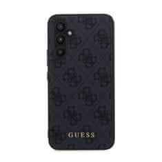 Guess hard silikonový kryt Samsung Galaxy S23 FE Grey 4G Metal Gold Logo