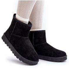 Dámské sněhule Eco Suede Black Enranta velikost 40