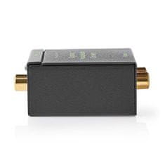 Nedis  Digitální audio převodník TosLink, RCA (S/PDIF) -> RCA analog