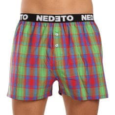 Nedeto 2PACK pánské trenky vícebarevné (2NTC003) - velikost XXXL