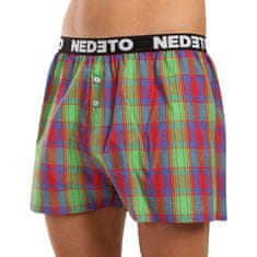 Nedeto 2PACK pánské trenky vícebarevné (2NTC003) - velikost XXXL