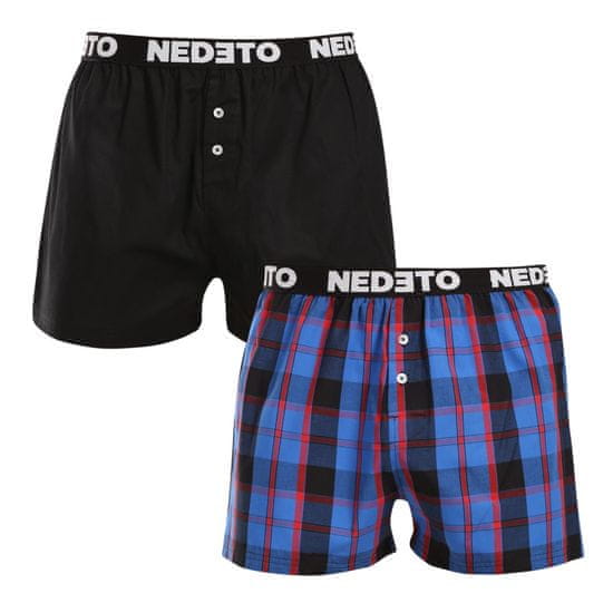 Nedeto 2PACK pánské trenky vícebarevné (2NTC006)