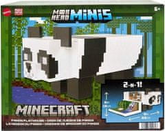 KECJA Minecraft Hrací Domeček Pandy + 2 Minifigurky Hll25