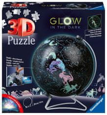 KECJA 3D Puzzle Globus Souhvězdí