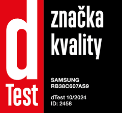 Samsung chladnička RB38C607AS9/EF + záruka 20 let na kompresor