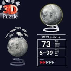 Ravensburger 3D Svítící puzzleball Měsíc 73 dílků