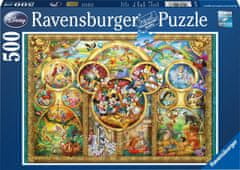 Ravensburger Puzzle Disney rodina 500 dílků