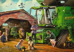 Ravensburger Puzzle John Deer tenkrát a nyní 1000 dílků