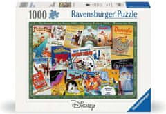 Ravensburger Puzzle Disney: Vintage plakáty 1000 dílků