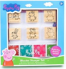 Hasbro Sada dřevěných razítek Prasátko Peppa