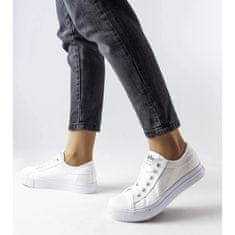 Lee Cooper Bílé tenisky LCW-22-31-0979L velikost 40