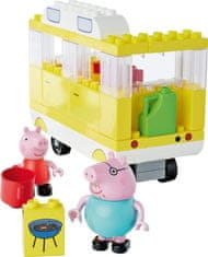 Hasbro Stavebnice Prasátko Peppa: Karavan 52ks