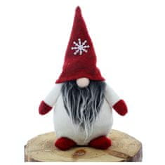 BOBIMARKET vánoční skřítek gnome gnome vánoční dárek pro vánoční stromek 20cm