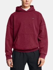 Under Armour Pánská mikina Under Armour UA Icon HWT Flc Wash OS Hood-RED XXXL