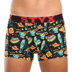 Styx Pánské boxerky art sportovní guma nadrozměr toohot (R1458) - velikost 5XL