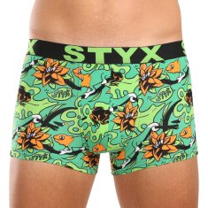 Styx Pánské boxerky art sportovní guma nadrozměr tropic (R1557) - velikost 4XL