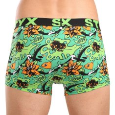 Styx Pánské boxerky art sportovní guma nadrozměr tropic (R1557) - velikost 4XL