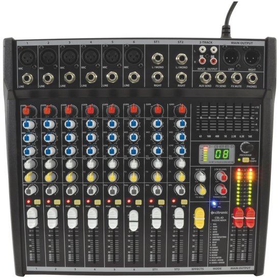 Citronic CSL-10 Kompaktní mixážní pult s DSP