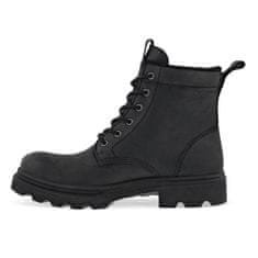 Ecco Boty černé 44 EU Winterstiefel Grainer 6in Boot Wp