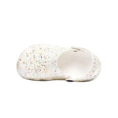 Crocs Dřeváky bílé 33 EU Classic Paint Splatter Clog