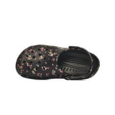 Crocs Dřeváky černé 36 EU Classic Ditsy Floral Clog