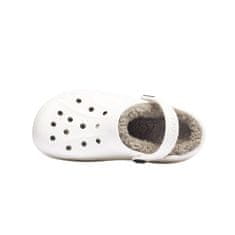 Crocs Dřeváky bílé 34 EU Baya Lined Clog