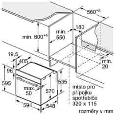 Bosch vestavná trouba HBA514BB3