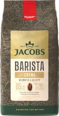 Jacobs BARISTA CREMA, zrnková káva, 1000g