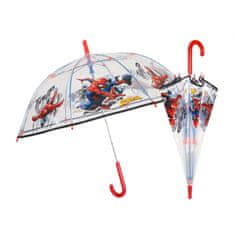 Perletti Chlapecký deštník Spiderman Transparent, 75395