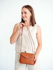 Vuch Dámská crossbody kabelka Byrsa Mini Brown