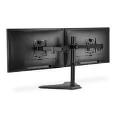 Digitus Univerální stojan pro dva monitory 15-32 ", 2x 8 kg (max.), Černá