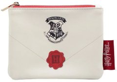 CurePink Peněženka na mince Harry Potter: Letters (13 x 9 x 1 cm)