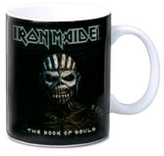 CurePink Keramický hrnek Iron Maiden: The Book of Souls (objem 300 ml)