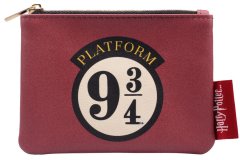 CurePink Peněženka na mince Harry Potter: Platform 9 3/4 (13 x 9 x 1 cm)