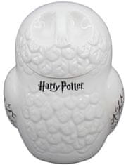 CurePink Keramická dóza Harry Potter: Hedvika (výška 20 cm)