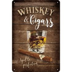 Nekupto Cedule 20x30 Whiskey & Cigars NA22257