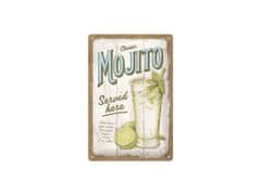 Nekupto Cedule 20x30 Mojito Served Here NA22349