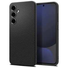 Spigen Silikonový obal na Samsung Galaxy S24 FE Spigen Liquid Air Černý matný