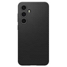 Spigen Silikonový obal na Samsung Galaxy S24 FE Spigen Liquid Air Černý matný