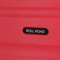 Joummabags ROLL ROAD Flex Red, Příruční mini cestovní kufr, 40x30x20cm, 24L, 5849964