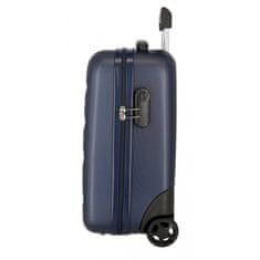 Joummabags ROLL ROAD Flex Navy Blue, Příruční mini cestovní kufr, 40x30x20cm, 24L, 5849962