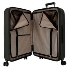 Joummabags EL POTRO Vera Black, ABS Cestovní kufr 72x49x29cm, 81L, 5338821 (medium exp.)