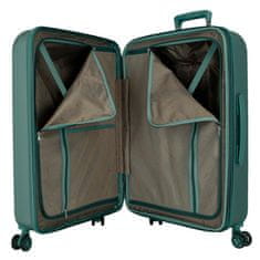 Joummabags EL POTRO Vera Green, ABS Cestovní kufr 72x49x29cm, 81L, 5338823 (medium exp.)