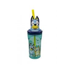 Stor Plastová 3D sklenička s figurkou Bluey, 360ml, 50666