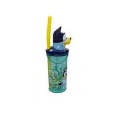 Stor Plastová 3D sklenička s figurkou Bluey, 360ml, 50666