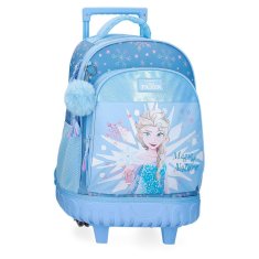 Joummabags Školní batoh na kolečkách DISNEY FROZEN Magic Ice, 30L, 2942921