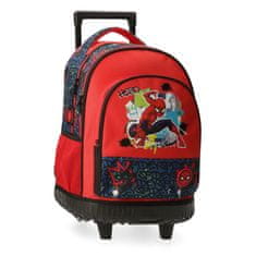 Joummabags Školní batoh na kolečkách SPIDERMAN Urban, 30L, 2932921